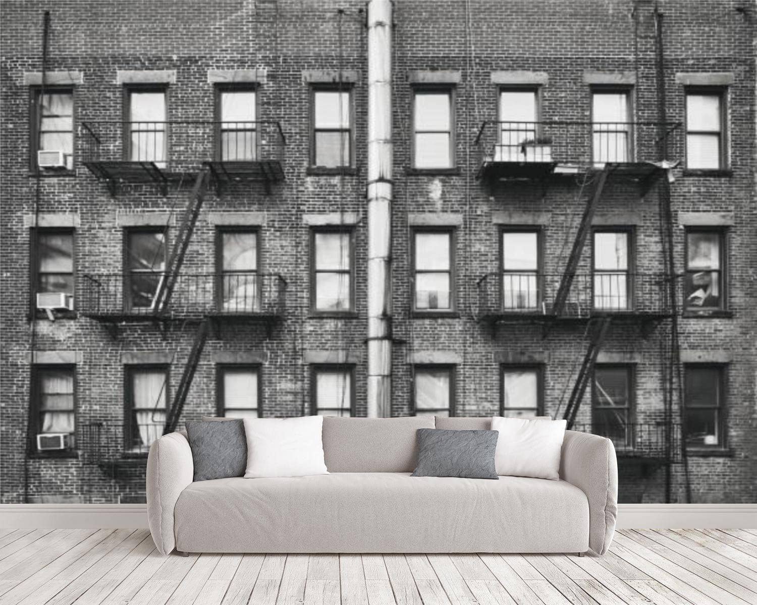 Peel and Stick Wallpaper - Self-Adhesive Brick Wall Mural (105
