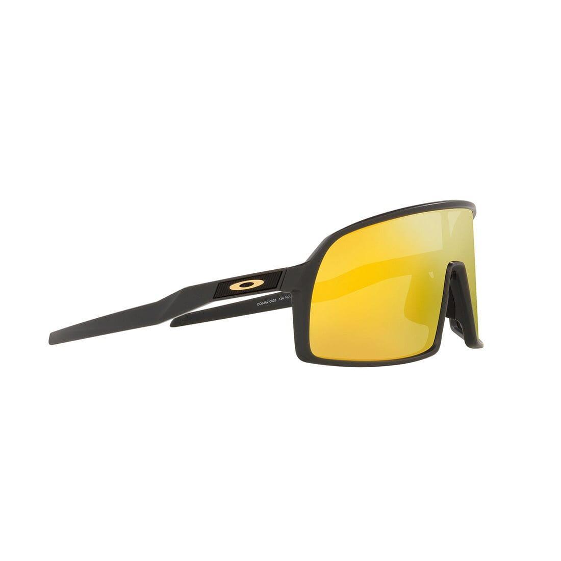 OAKLEY SUTRO S Sunglasses Matte Carbon with Prizm 24K Lenses - Polarized Sports & Cycling Shades for Outdoor Activities