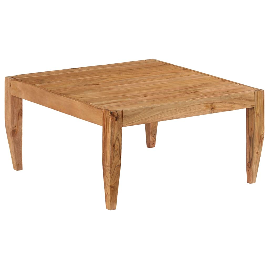 Solid Acacia Wood Coffee Table 31.5