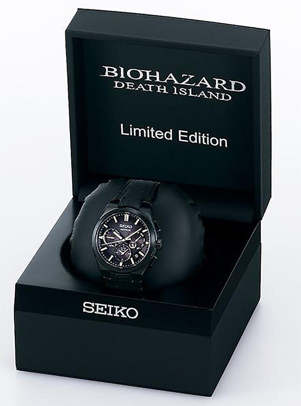 SEIKO ASTRON NEXTER Biohazard Death Island Limited Edition SBXC131 - Leon S. Kennedy Collaboration Watch | Made in Japan JDM | Perfect for Collectors & Resident Evil Fans