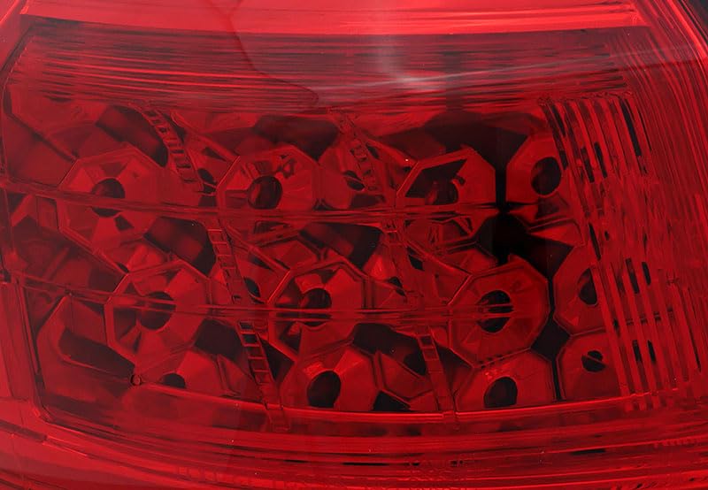 2016-2018 Honda HRV LED Tail Light Lamp - Left Side Driver Replacement - Durable & Bright for Enhanced Night Driving Safety