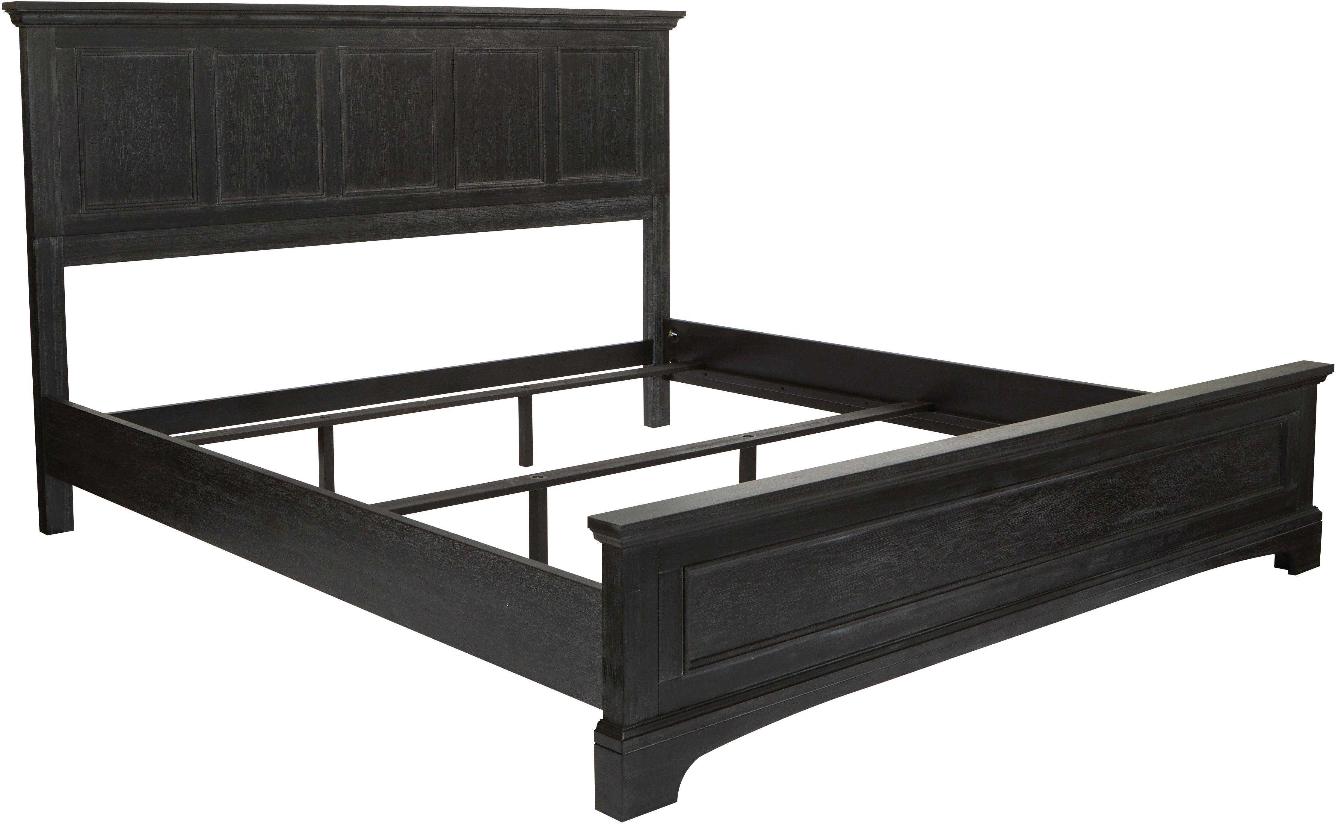 Office Star Farmhouse Basics King Bed Set - 3-Piece Set [BP 4200 300B] | Cozy Bedroom Decor for Modern Farmhouse Style