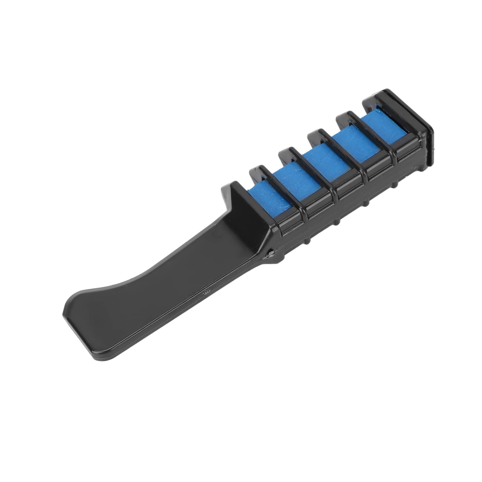 ANGGREK Professional Hair Chalk Comb - Temporary Washable Hair Color Dye for Quick & Easy Styling - Portable Hair Chalk for Parties, Halloween, Cosplay & Family Gatherings (Blue)