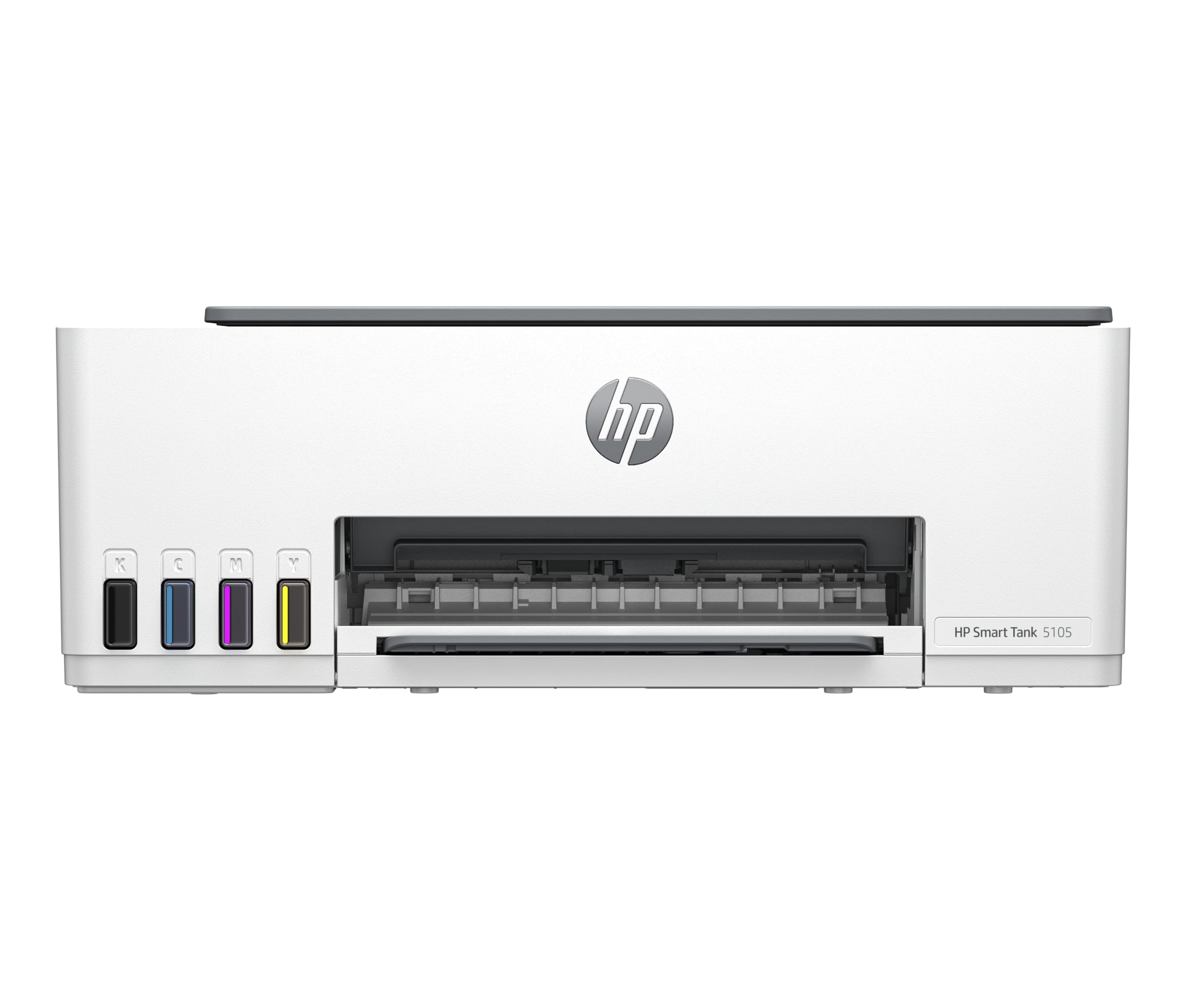 HP Smart Tank 5105 All-in-One Wireless Color Inkjet Printer with Copy, Scan, Fax - A4 Printing, HP Smart App, AirPrint, WiFi Connectivity - Perfect for Home Office & Small Business Printing Needs