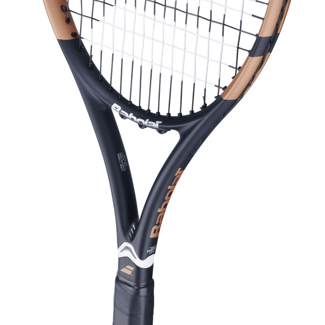 Babolat Drive Black Pre-Strung Tennis Racket for Adults & Beginners | Lightweight & Durable | Perfect for Training & Competitive Play