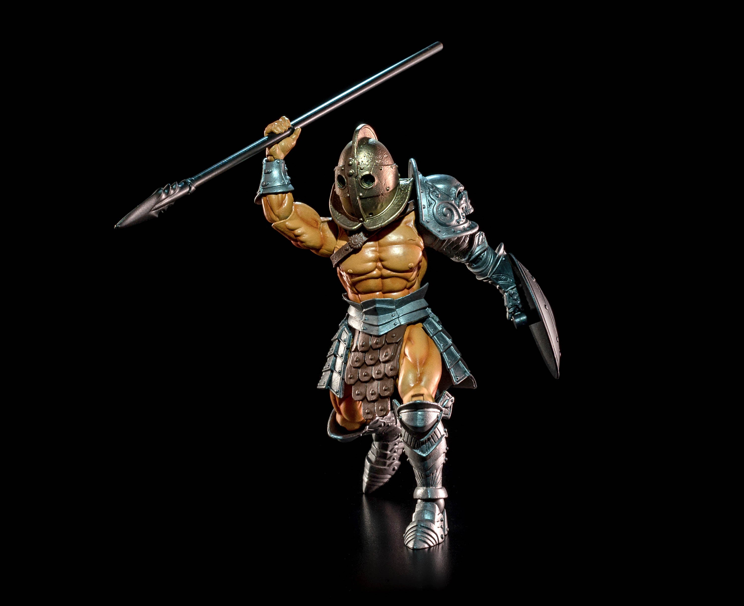 Mythic Legions: Army of Leodysseus Deluxe Gladiator LB (Legion Builder) Action Figure - Collectible Spartan Warrior Toy for Display & Battle Scenes