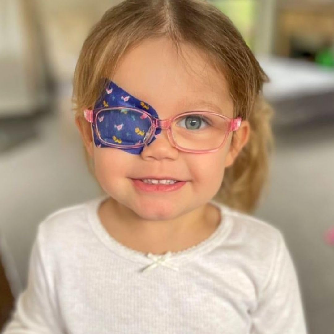 Kids Eye Patches for Lazy Eye Treatment - 50 Pack Hypoallergenic Amblyopia Eye Patches with Reward Chart | Comfortable & Adhesive for Children's Skincare | Perfect for Daily Vision Therapy and Eye Exercises at Home