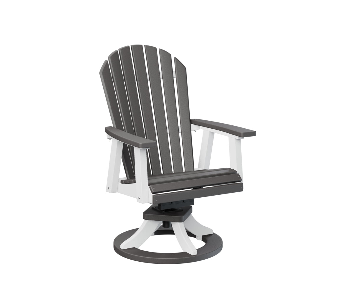 Berlin Gardens Comfo Back Swivel Rocker Dining Chair - Ergonomic Outdoor Patio Furniture for Relaxing & Dining - Perfect for Backyard, Garden, Poolside & Deck Use