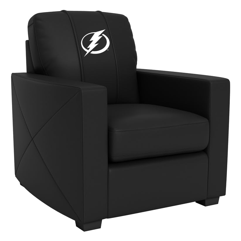 Tampa Bay Lightning NHL Black Gaming Chair - Officially Licensed NHL Chair for Fans, Sports Enthusiasts & Gamers - Perfect for Home, Office & Game Room Decor
