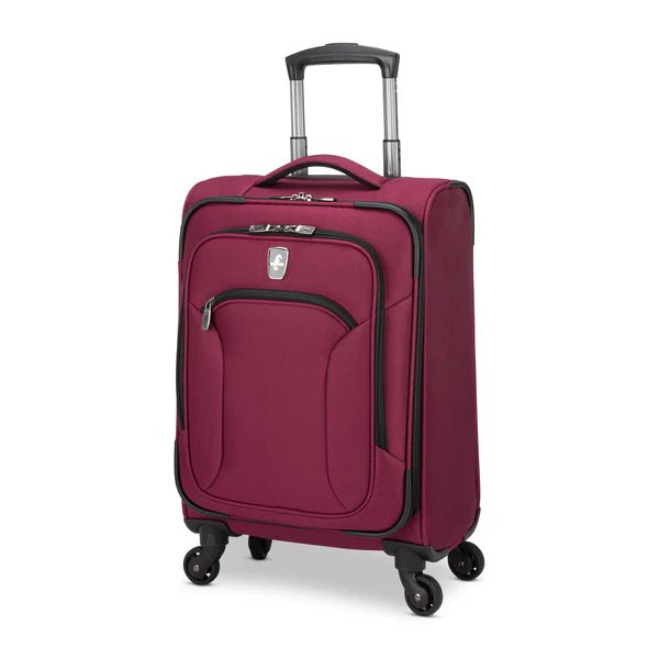 Atlantic Extra Lite Carry-On Luggage - Lightweight & Durable Travel Suitcase for Airplane, Business Trips & Weekend Getaways | Perfect Cabin Bag for Men & Women