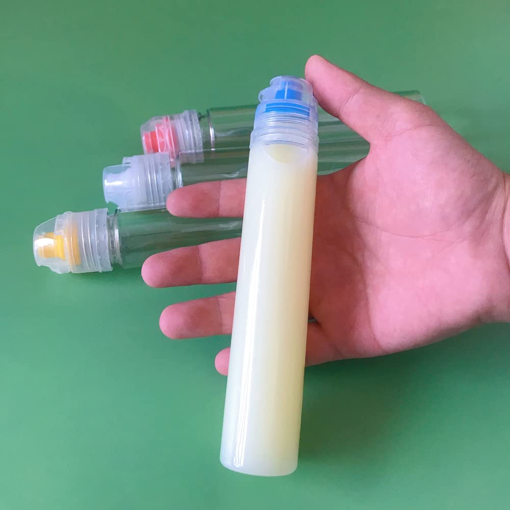 4pcs Leakproof Honey Squeeze Bottles for Travel & Camping - Salad Dressing, Oils, Ketchup