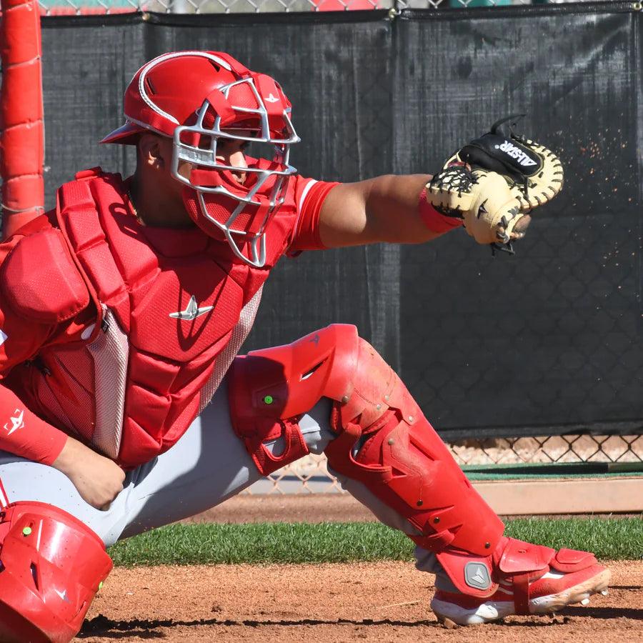 All Star The Keyhole™ Training Catcher's Mitt - Premium Baseball Glove for Youth & Adult Players - Perfect for Practice, Training & Game Day Performance