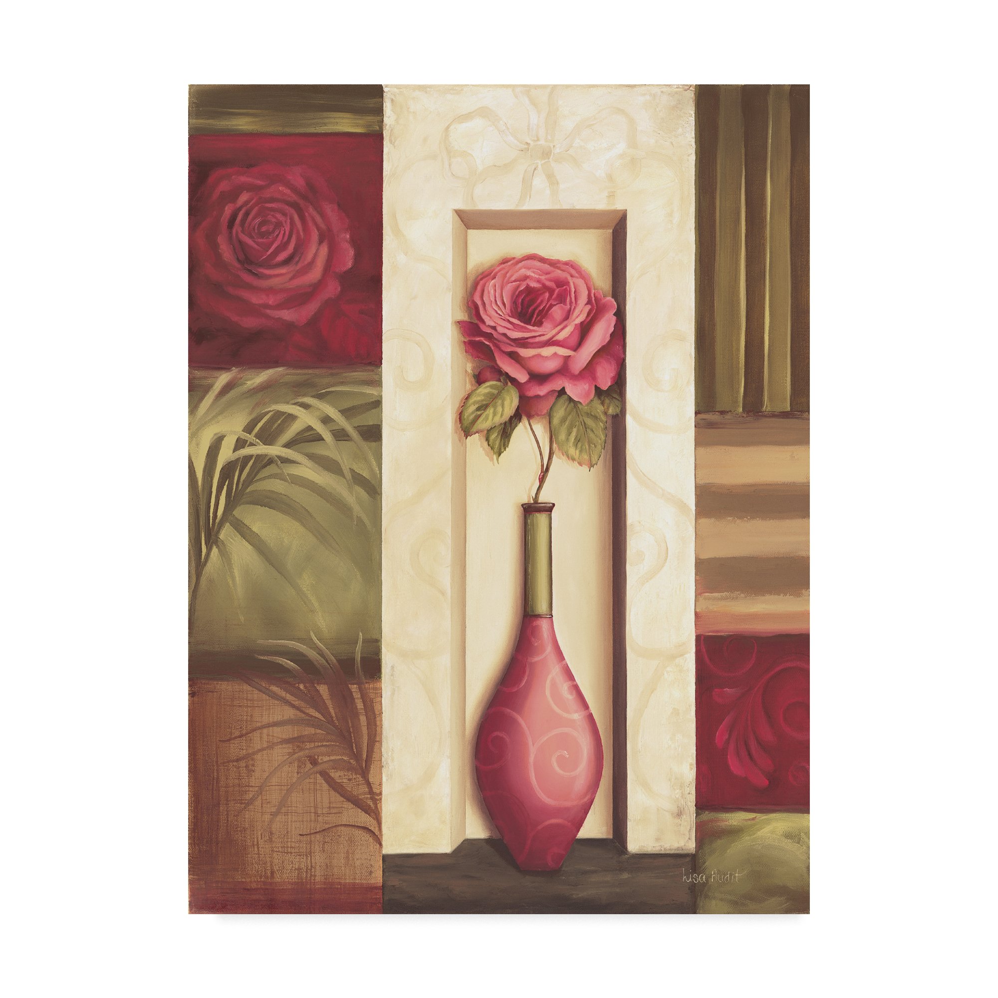 Lisa Audit 14x19-Inch Decorative Vase - Elegant Home Decor for Living Room, Dining Table & Wedding Centerpieces