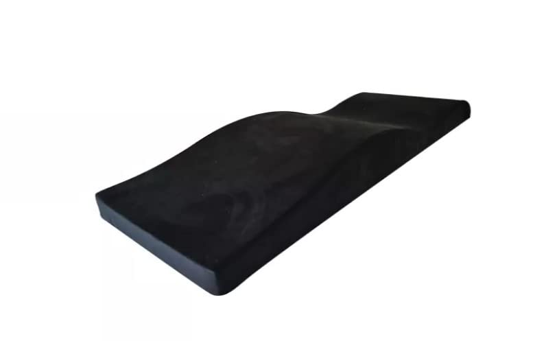 ENDELLE Lash Bed Topper - Curved Massage Foam Cushion for Salon & Spa, Ergonomic Facial Bed Topper with Removable Washable Cover (23