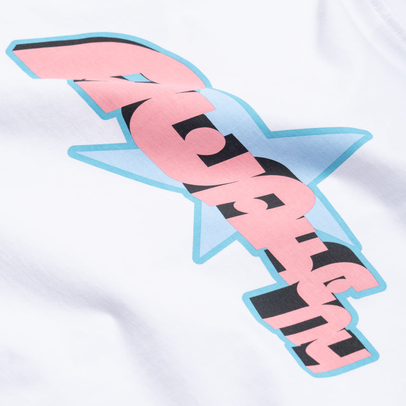 Awake NY Star Graphic T-Shirt for Men & Women - White Cotton Short Sleeve Tee - Streetwear Fashion & Casual Everyday Wear