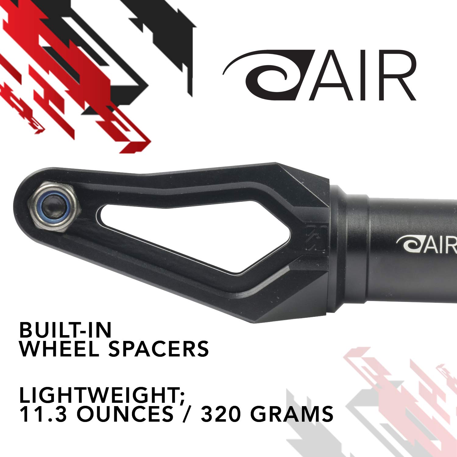 ROOT INDUSTRIES AIR Fork HIC/SCS IHC - Professional Scooter Fork for 100-120mm Wheels - Durable Lightweight Aluminum Fork for Pro/Adult/Kids Scooters - Perfect for Street Stunts, Park Riding & Commuting
