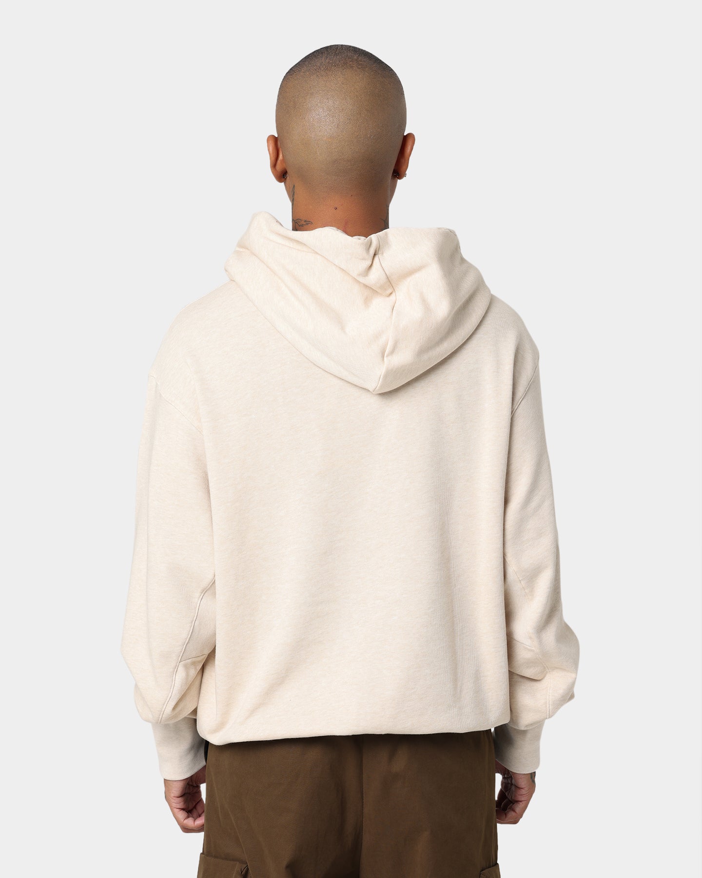Adidas Botanically Dyed Hoodie - Eco-Friendly Beige Cotton Pullover for Men & Women | Perfect for Casual Wear, Gym & Outdoor Activities