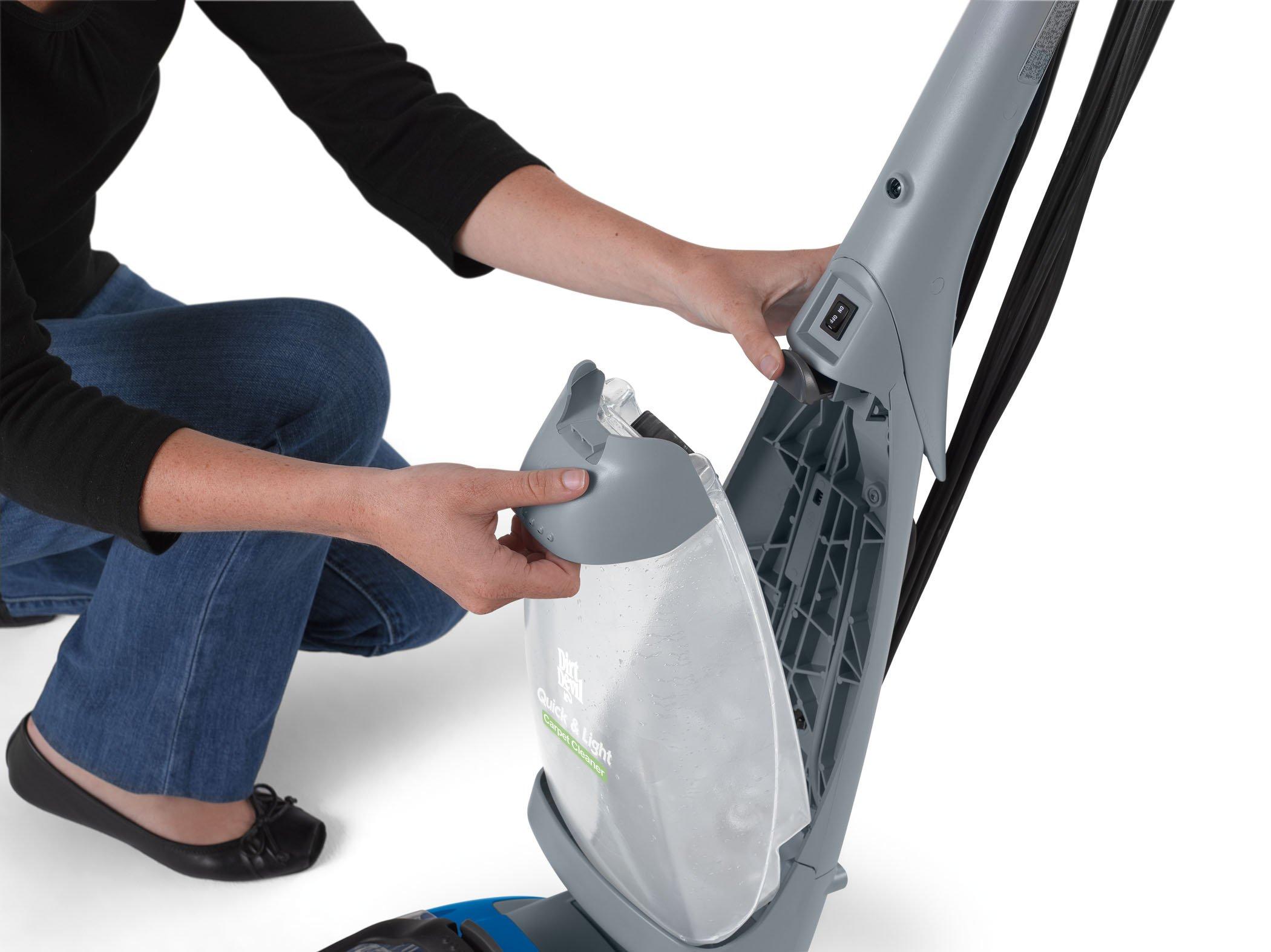 Quick & Light Carpet Cleaner - Portable Deep Cleaning for Home, Pet Stains & High Traffic Areas - Perfect for Living Room, Bedroom & Office Use