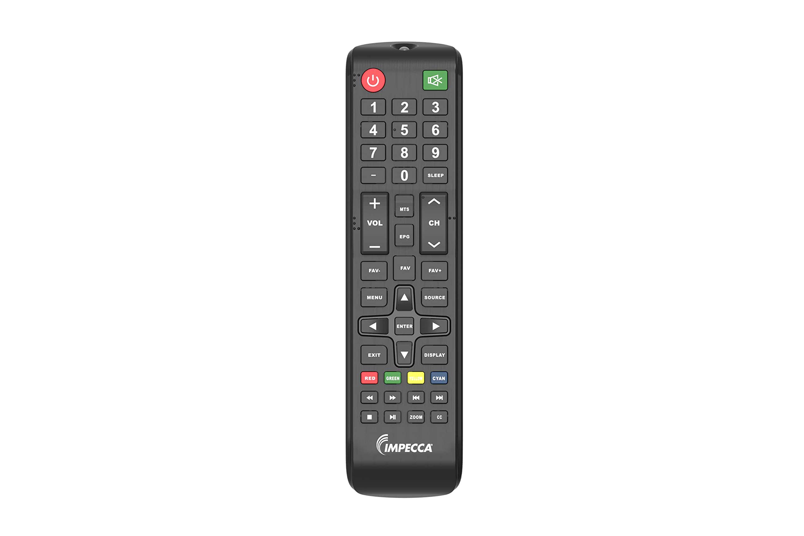 Impecca 24 Inch LED HD TV Monitor TL2400H - Energy Star Certified, Slim Design 720p, Built-in Speakers, HDMI & USB Ports, Remote Included, Wall Mountable - Ideal for Bedrooms, Kitchens, and Small Spaces