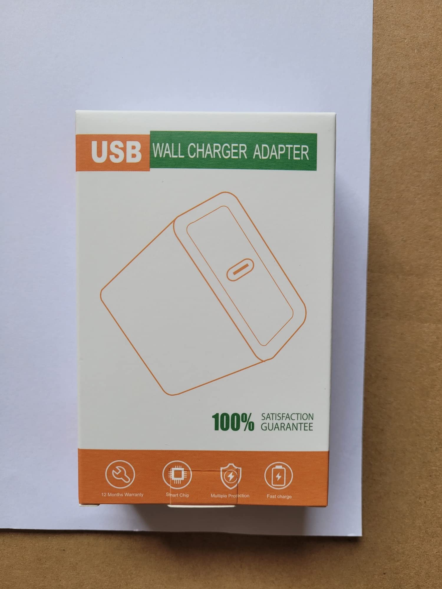 18W Fast Charger UK Plug with Micro USB & Type C Cable - Compatible with Kindle Fire HD 7/8/10/8 Plus (2015-2022), HD 10 Kids Edition, Paperwhite, Oasis - Quick Charge 3.0 Adapter for Home, Office & Travel Charging
