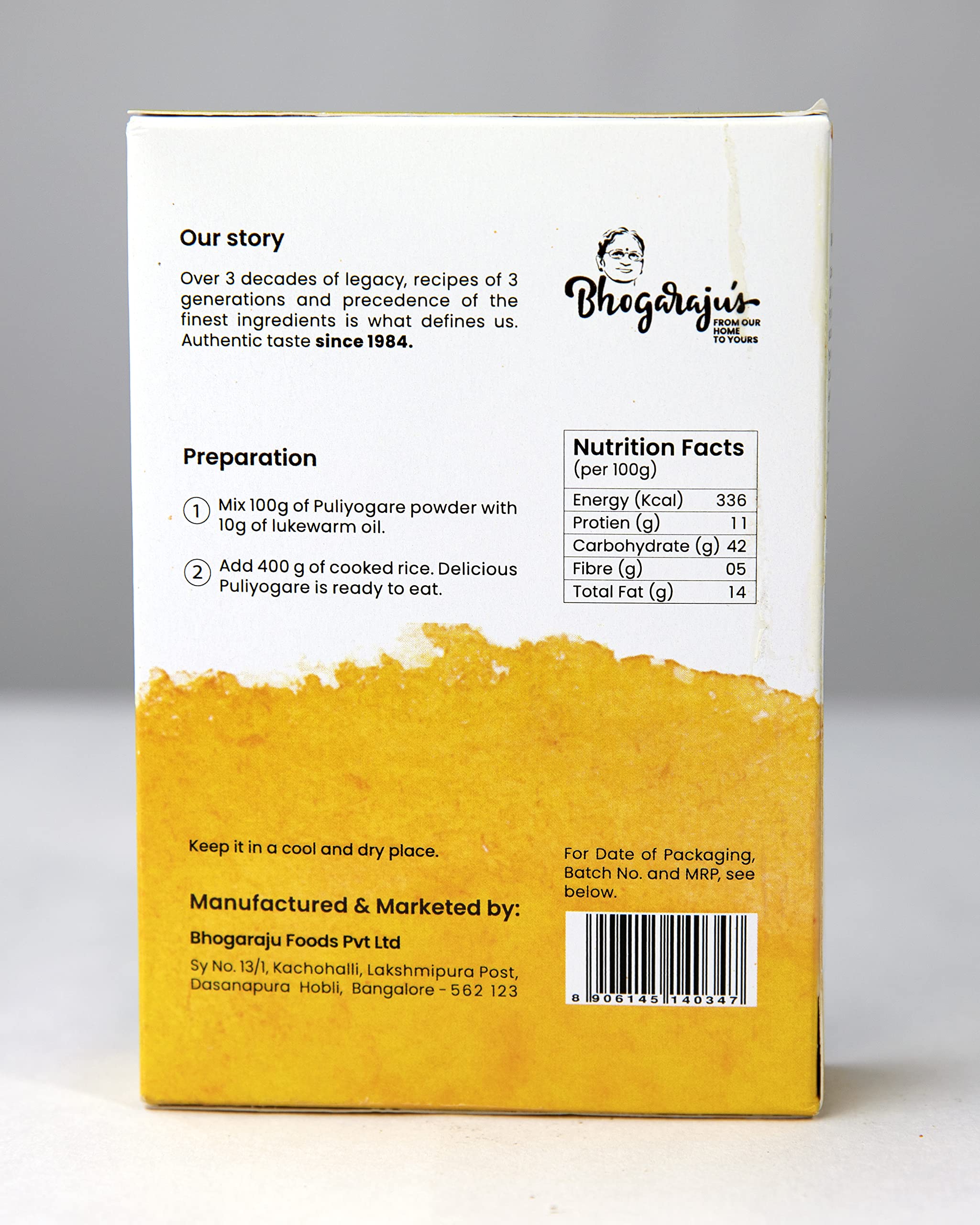 Bhogarajus Healthy & Tasty Ready-to-Eat Peanut with Garlic Chutney Powder + Spiced Tamarind Rice Mix - 2 Pack (100g Each) | Perfect for Quick Snacks, Travel & Indian Cuisine Lovers