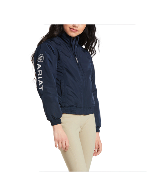 Ariat Kids Stable Team Jacket - Waterproof & Breathable Equestrian Riding Jacket for Boys & Girls - Perfect for Horseback Riding, Barn Chores & Outdoor Activities