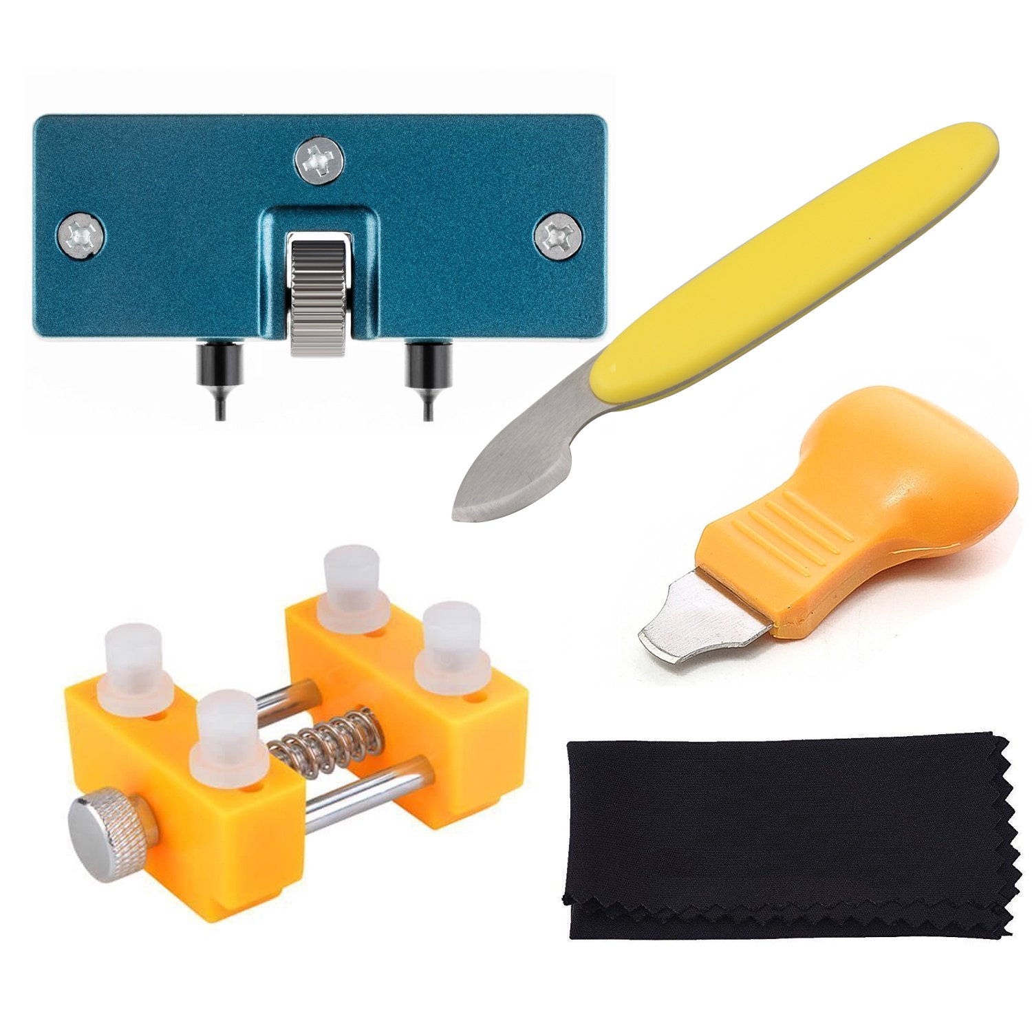**Watch Battery Replacement Tool Kit - Adjustable Watch Back Case Opener & Remover - Professional Watch Wrench for Rotating Open Watches - Perfect for DIY Watch Repair & Maintenance**