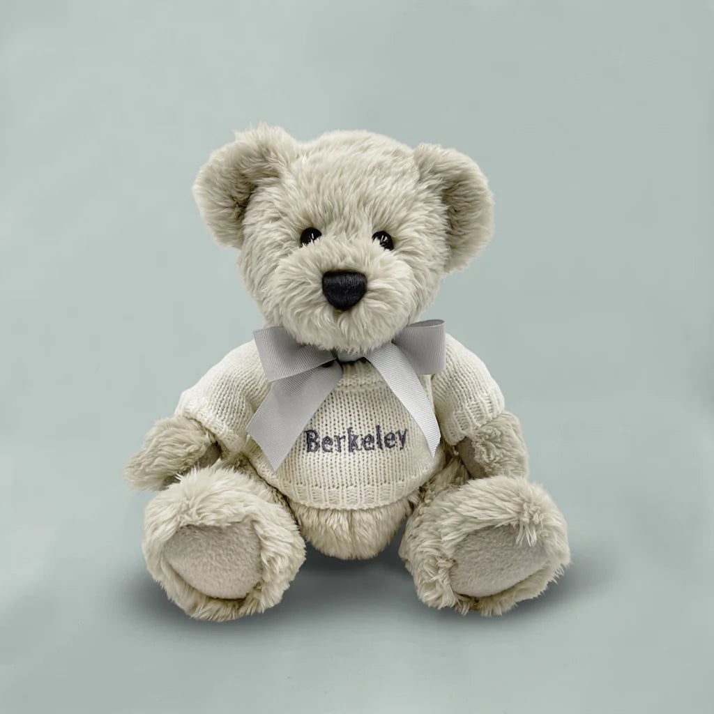Bedtime Bear & Bouquet Baby Sleep Set - Soft Plush Toy & Blanket Gift for Newborns, Infants - Perfect for Nursery Decor, Baby Showers & Bedtime Comfort (SKU: LBG1035)
