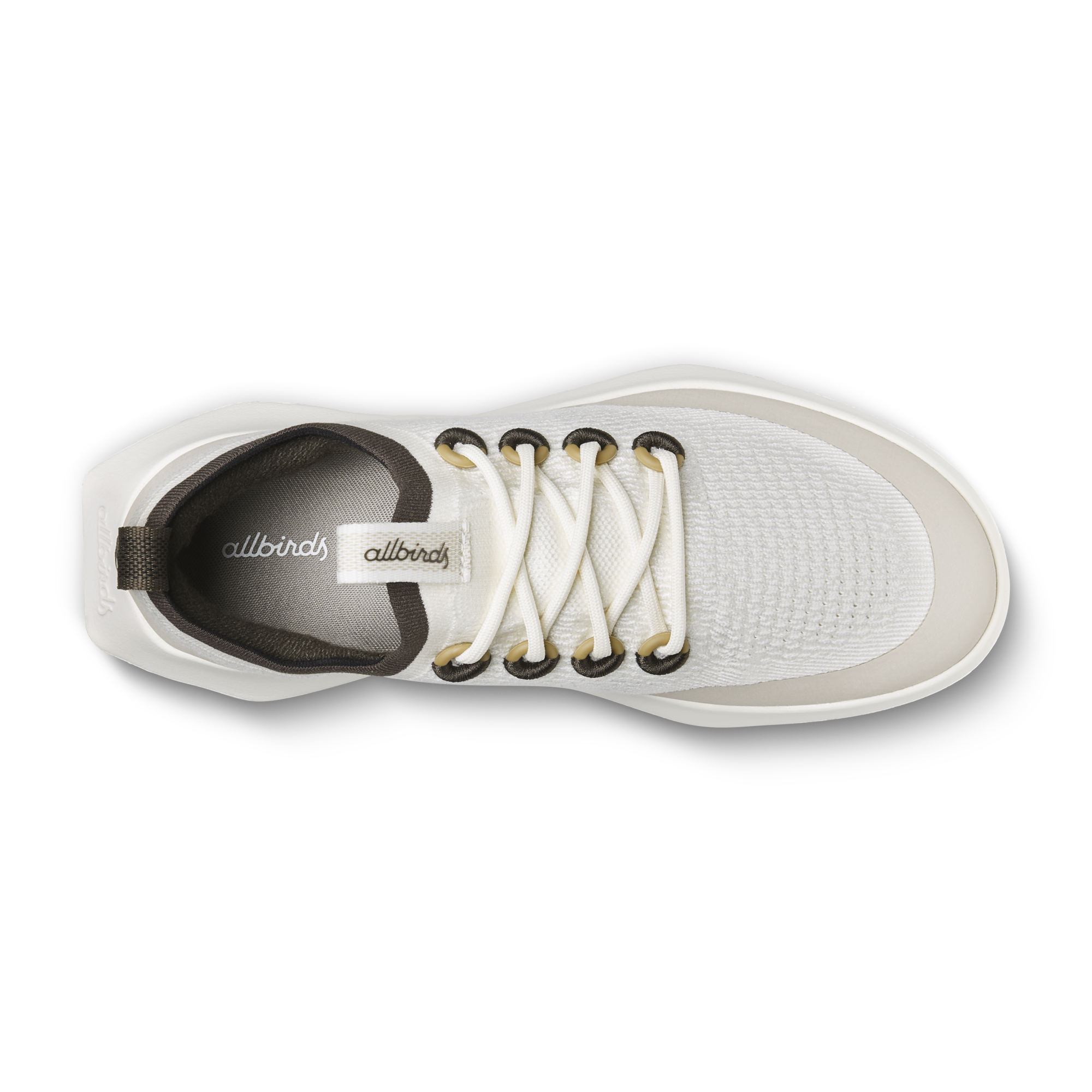 Men's Tree Dasher 2 Running Shoes - Lightweight & Eco-Friendly Sneakers in Natural White/Rustic Brown with White Sole | Perfect for Jogging, Gym Workouts & Casual Wear