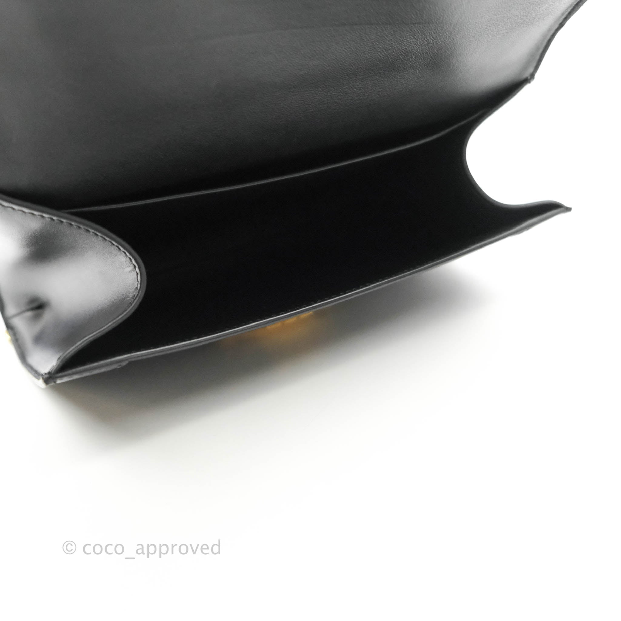 Celine Triomphe Chain Bag in Black Calfskin Leather - Elegant Shoulder Bag for Women, Perfect for Evening Parties & Date Nights