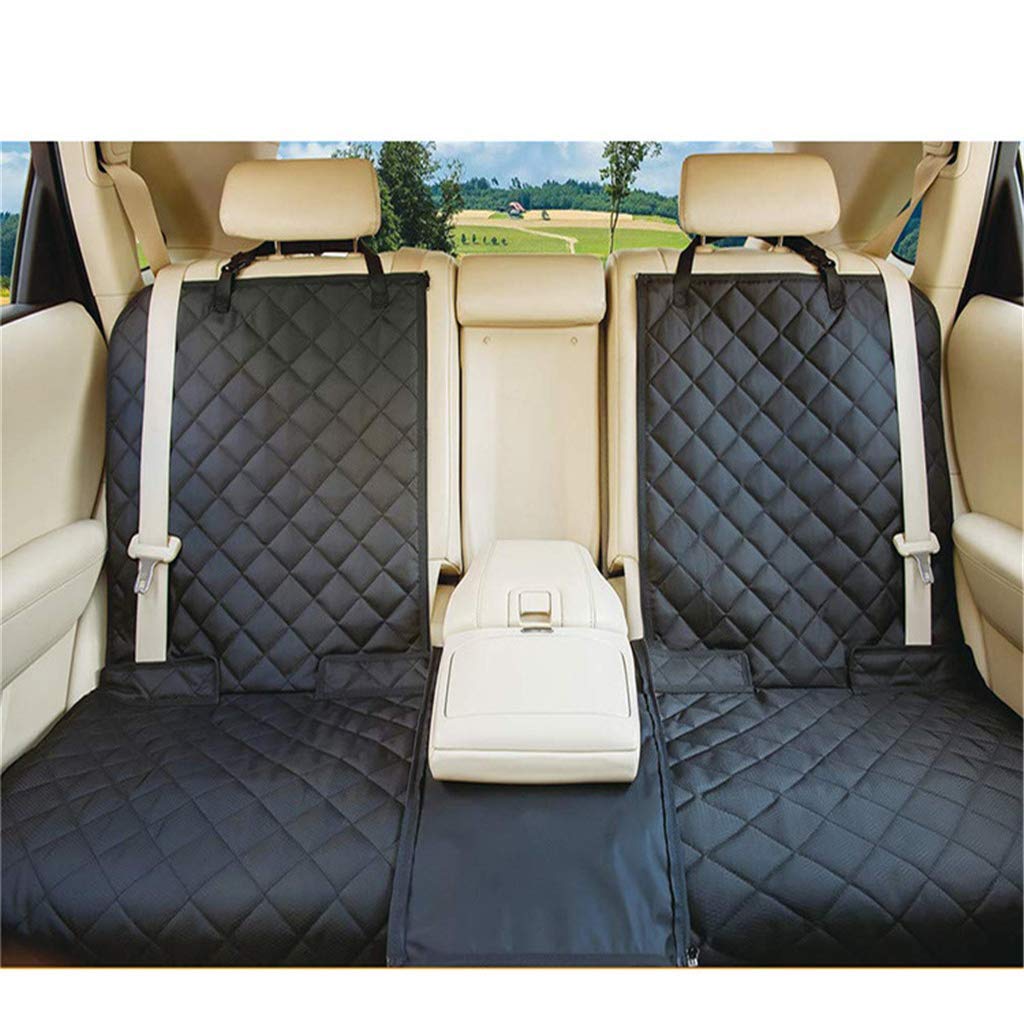 **Waterproof Dog Car Seat Cover - Non-Slip, Durable Pet Back Seat Protector with Side Flaps | Armrest Compatible for Most Cars, Trucks & SUVs | Perfect for Travel, Daily Commutes & Outdoor Adventures**