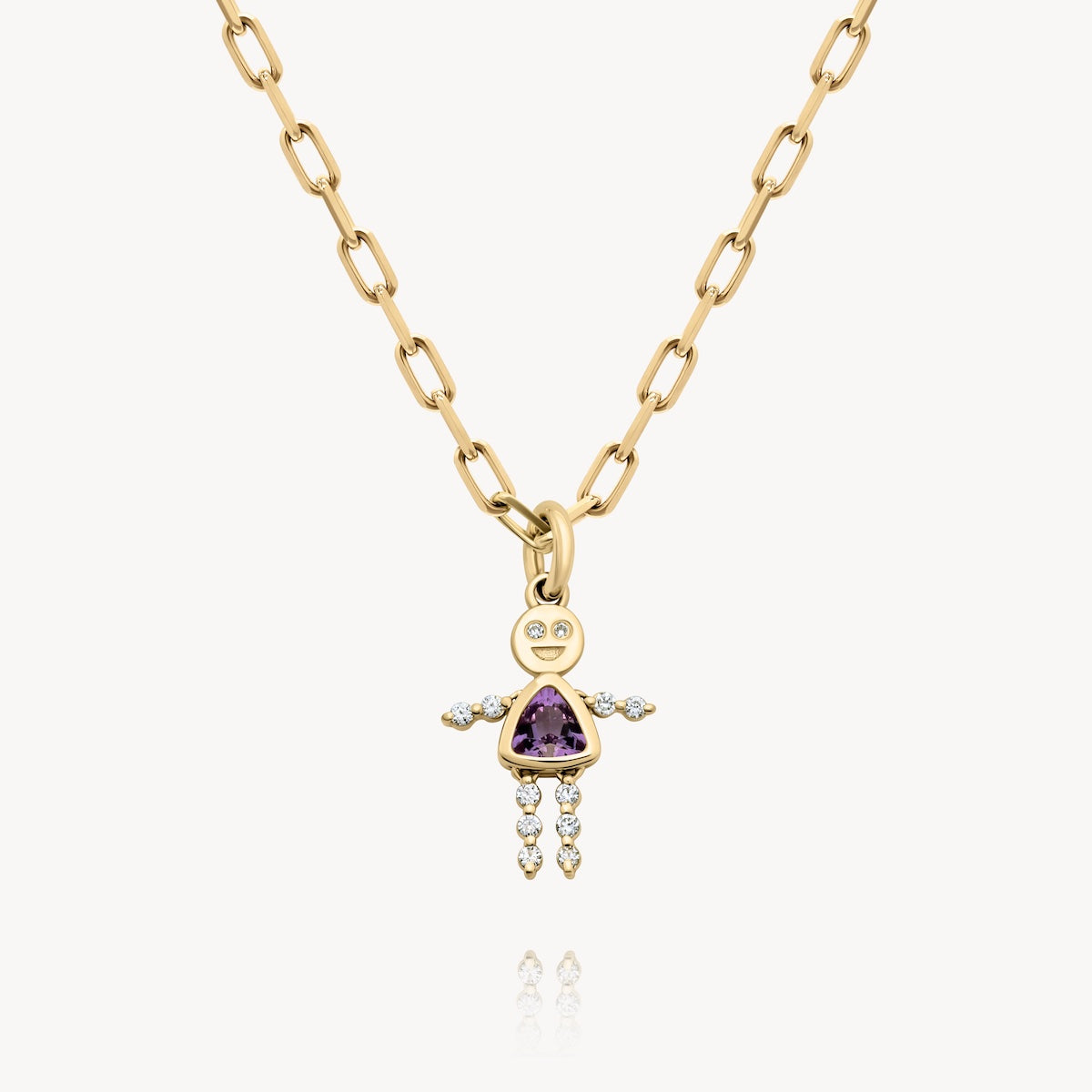 Lulu & Lox Elegant Charm Necklace for Women - Dainty Gold Pendant Jewelry Gift for Her - Perfect for Valentine's Day, Anniversary & Birthday Presents