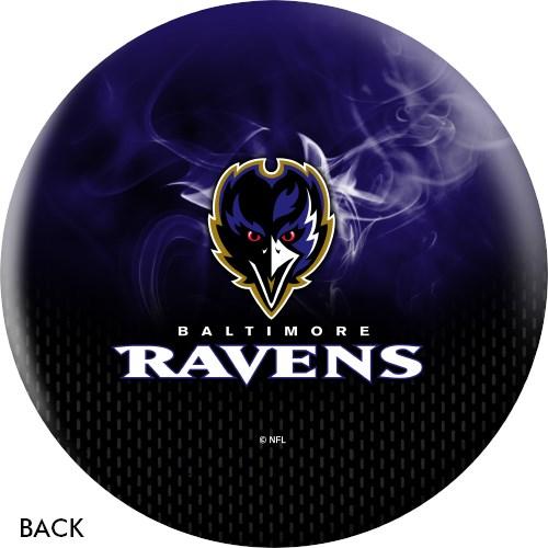 Baltimore Ravens NFL Bowling Ball - Officially Licensed Football Team Design for Sports Fans | Perfect for Game Nights, Gifts, and Bowling Parties