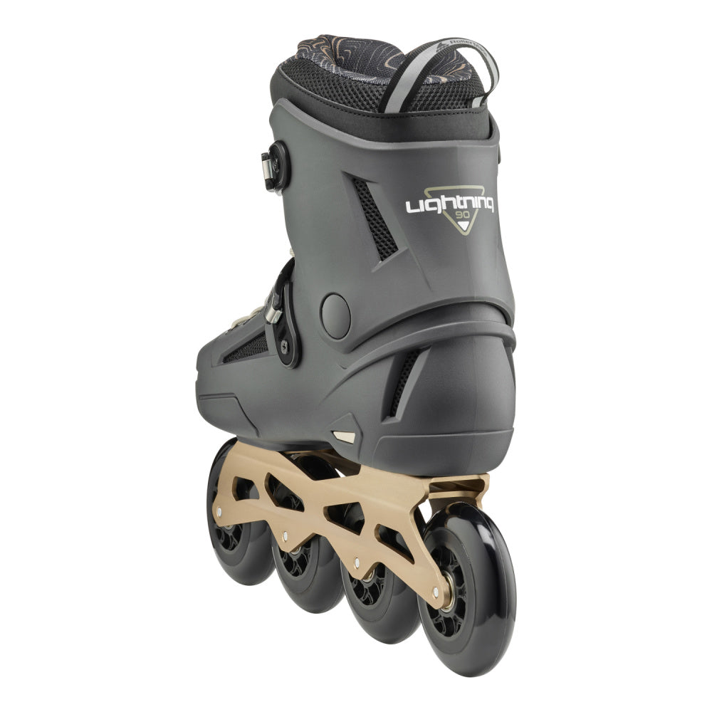 Rollerblade Lightning 90 Inline Skates for Adults - High-Performance Speed Skates with Comfortable Fit - Perfect for Outdoor Fitness, Racing & Urban Skating