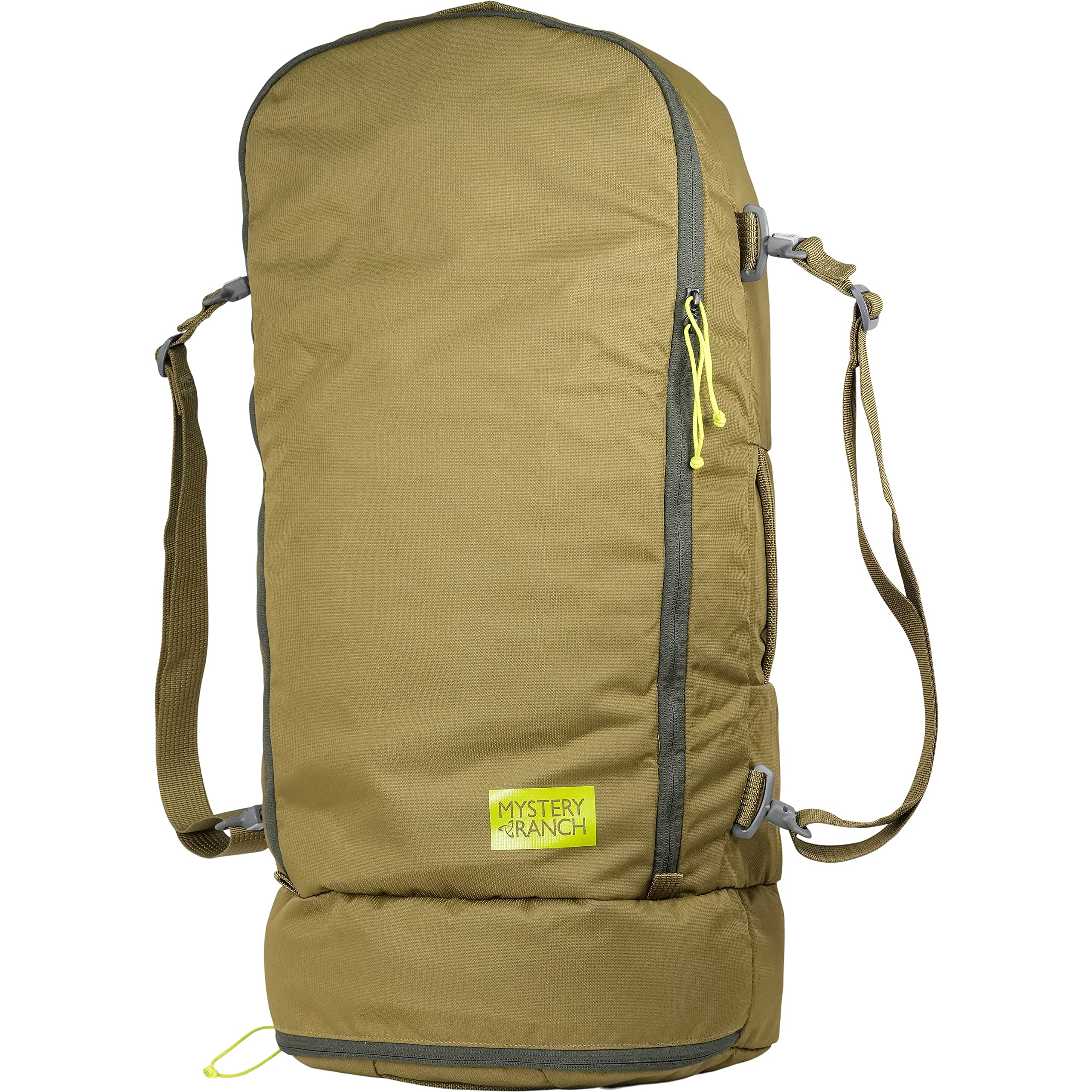 Mystery Ranch Mission Stuffel 60L Convertible Duffle Backpack - Lightweight Travel Pack for Hiking, Camping & Airplane Carry-On | Durable Water-Resistant Luggage for Outdoor Adventures