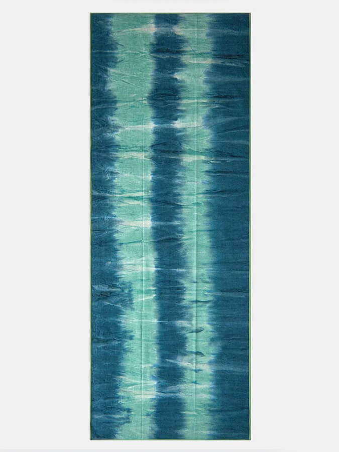 Manduka eQua Yoga Mat Towels - Non-Slip, Absorbent & Eco-Friendly for Hot Yoga, Pilates & Workouts - Perfect for Home & Studio Use