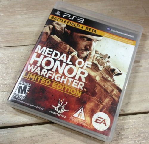 Medal of Honor: Warfighter Limited Edition for PS3 - PlayStation 3 Game (2012 Release) | First-Person Shooter Action for Military Gaming Enthusiasts