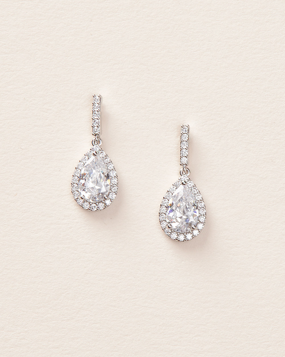 Harper CZ Earrings for Women - Elegant Cubic Zirconia Stud Earrings for Daily Wear, Party & Gift Giving