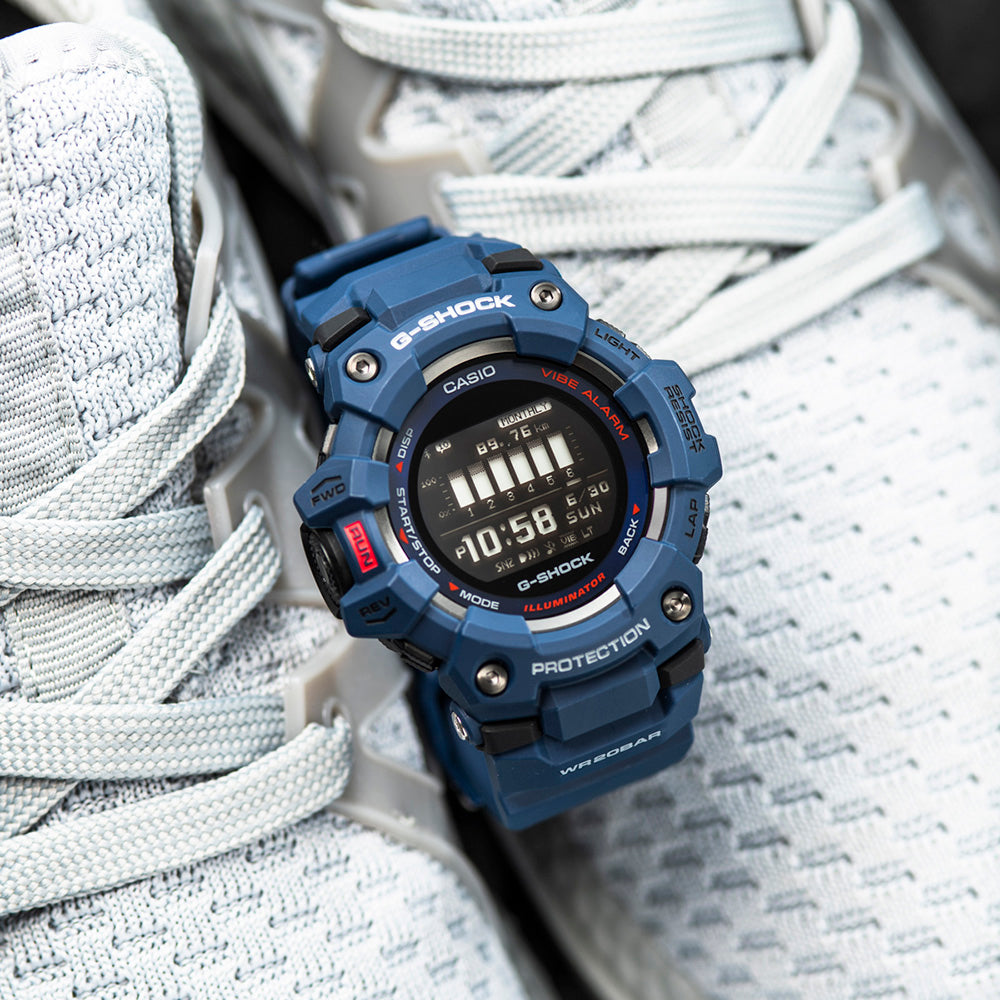 G Shock GBD100-2D Bluetooth Smartwatch with Step Tracker & Heart Rate Monitor - Perfect for Fitness, Running & Outdoor Activities