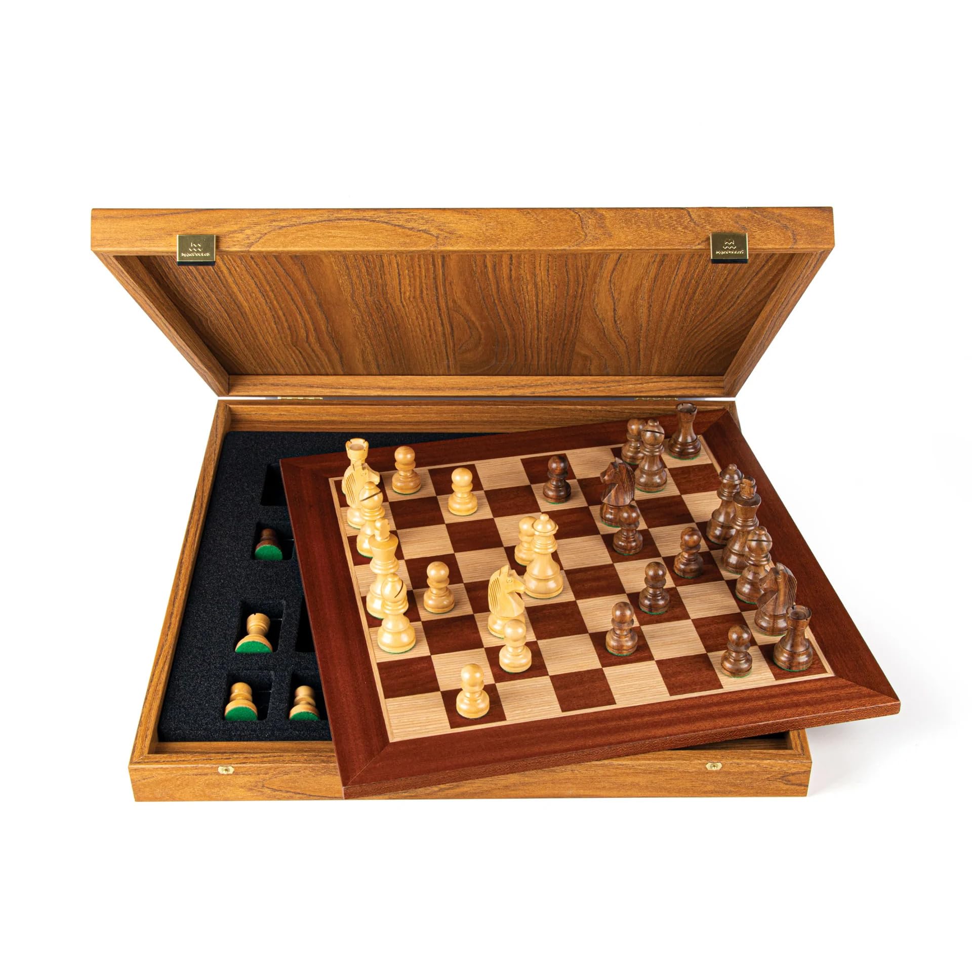 Handcrafted Luxury Chess Sets - Premium Wooden Chess Board & Pieces for Collectors, Gifts & Home Decor | Perfect for Birthday, Business & Holiday Presents | Elegant Game Room & Office Decor (Chicago)