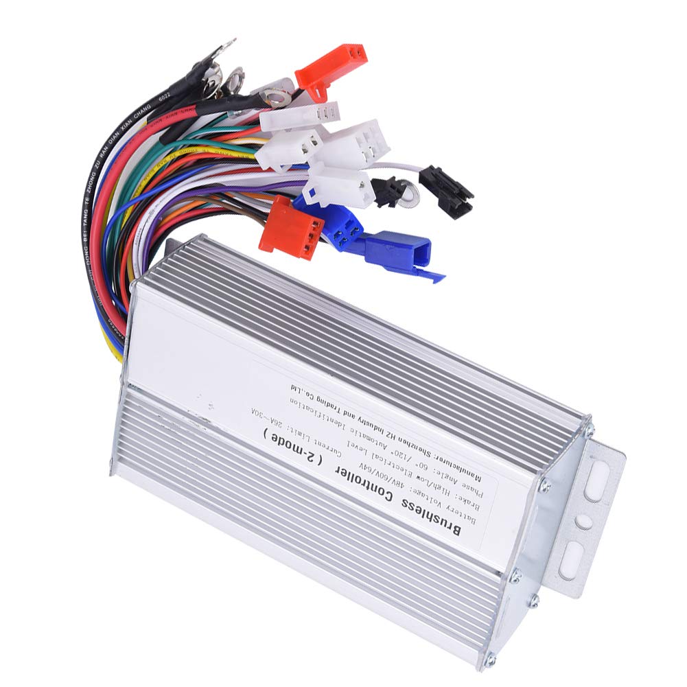 HURRISE Brushless Motor Controller for Go Kart, Scooter & E-Bike - Dual Mode