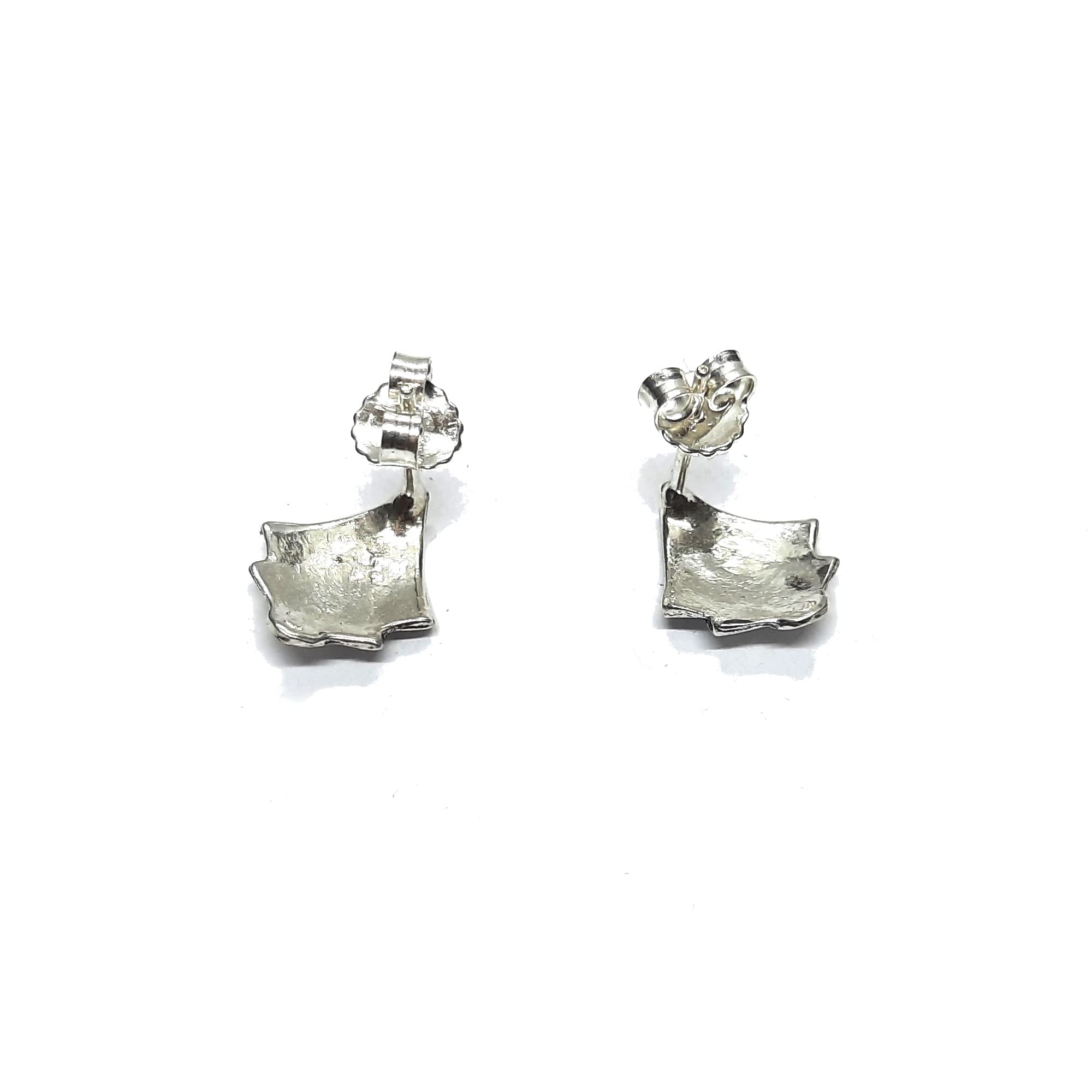 Genuine 925 Sterling Silver Post Earrings for Women - Hypoallergenic, Hallmarked, Elegant Everyday Wear for Work & Special Occasions