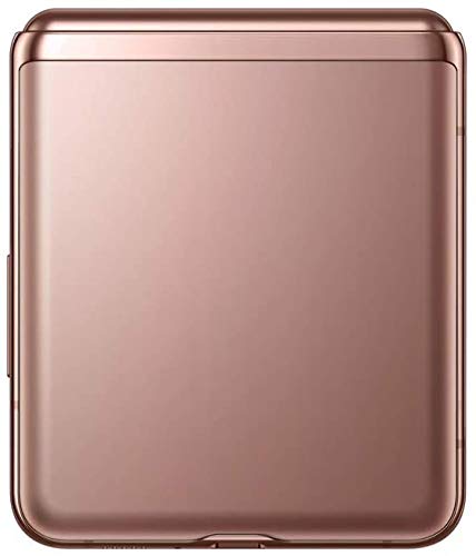 Samsung Galaxy Z Flip 5G Unlocked Smartphone - US Version 256GB Mystic Bronze (Renewed) | Foldable Phone for Work, Travel & Stylish Selfies