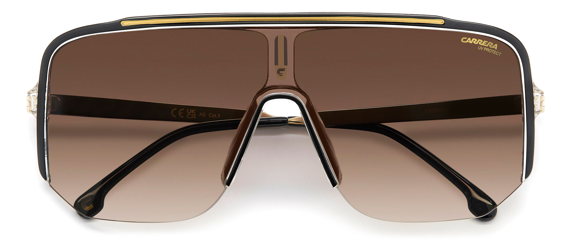Carrera 1060 S Sunglasses - Polarized UV Protection Sports Sunglasses for Men & Women - Perfect for Running, Cycling, and Outdoor Activities