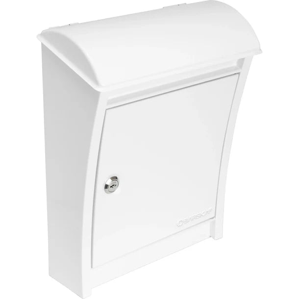 Barska CB14076 Secure Wall Mount Mail Dropbox with Locking Flap - Perfect for Home, Office & Apartment Package Delivery Protection