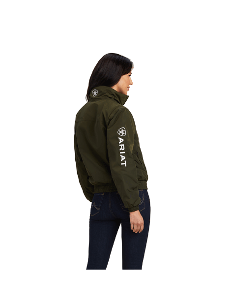 Ariat Women's Stable Jacket - Lightweight Equestrian Riding Coat in Forest Mist - Perfect for Horseback Riding, Barn Work & Outdoor Activities