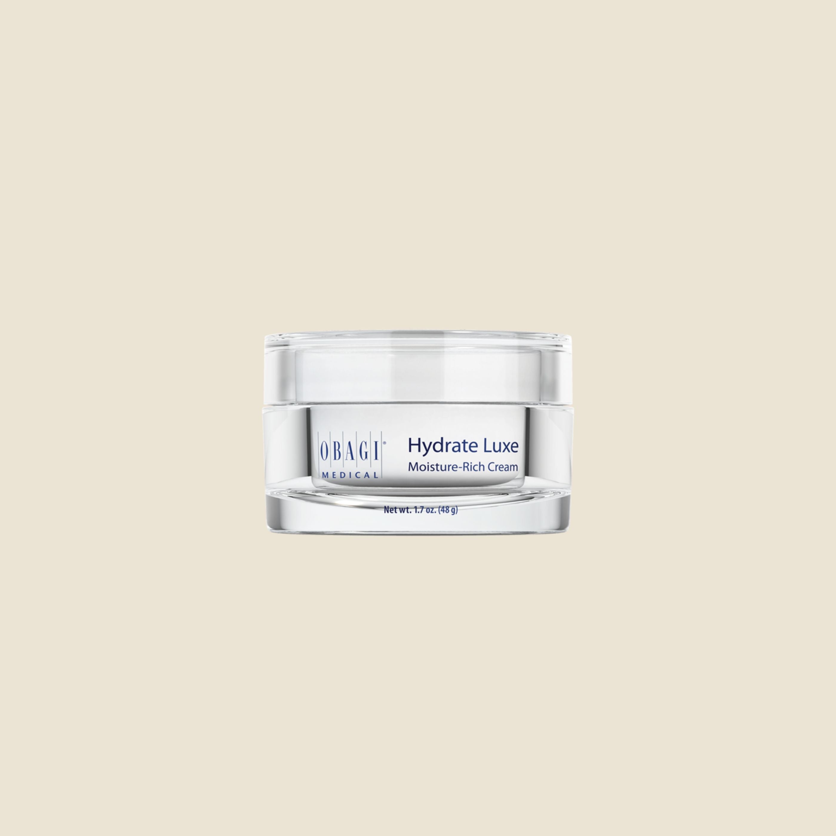Obagi Hydrate Luxe Moisturizing Cream - Hydrating Face Moisturizer for Dry Skin | Dermatologist Recommended Skincare for Day & Night Use