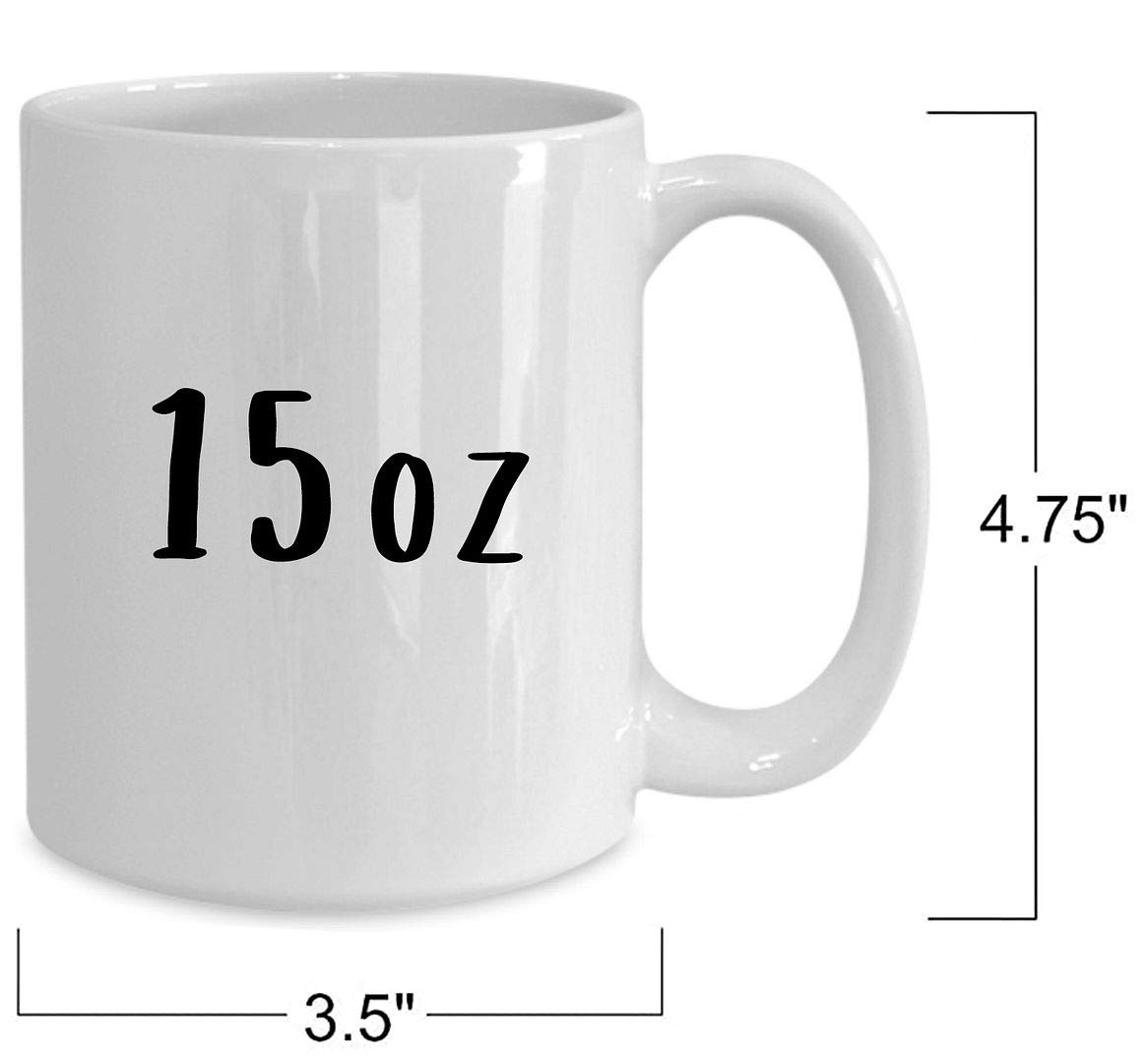 15oz Funny Pharmacist Coffee Mug - White Ceramic Tea Cup for Pharmacy, Doctor, Apothecary, Chemist & PharmD Professionals - Cute Gag Gift for Medical Workers - Perfect for Office, Break Room & Coffee Lovers