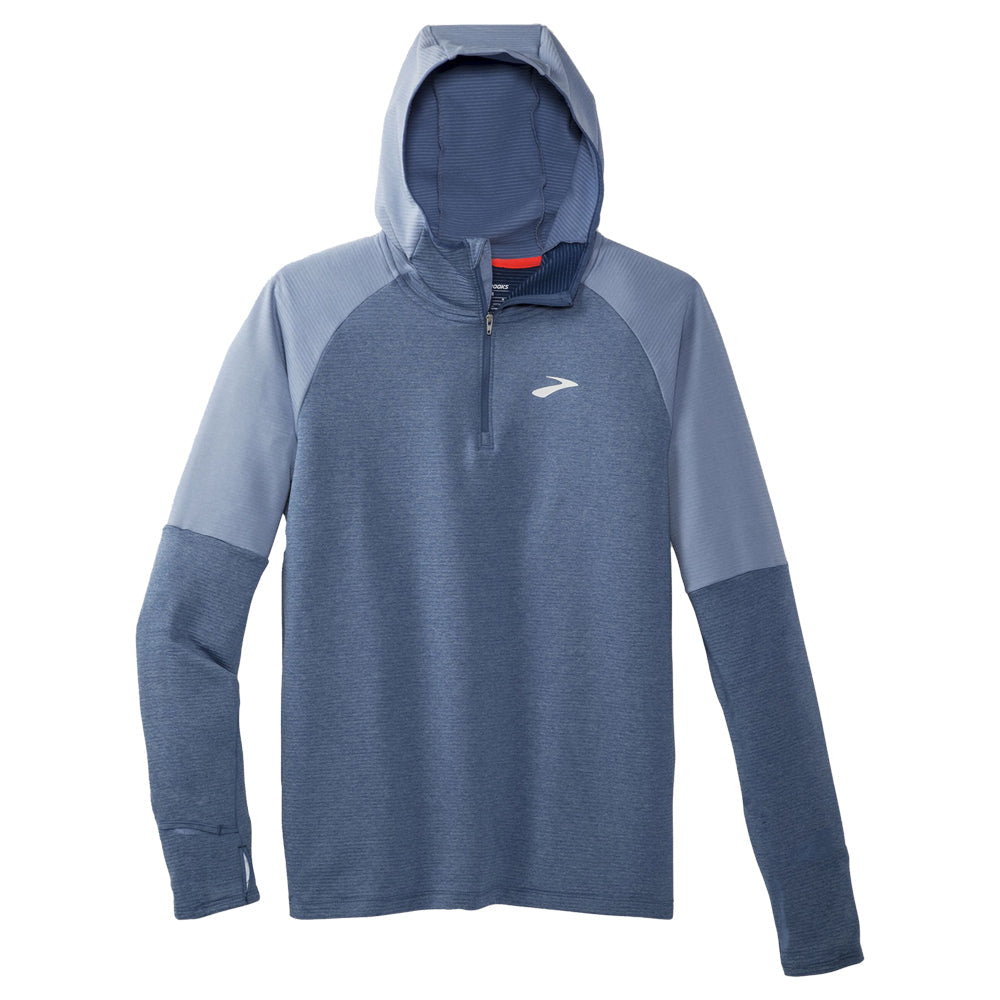 Brooks Notch 2.0 Men's Thermal Hoodie - Winter Running Jacket for Cold Weather Outdoor Activities & Gym Workouts