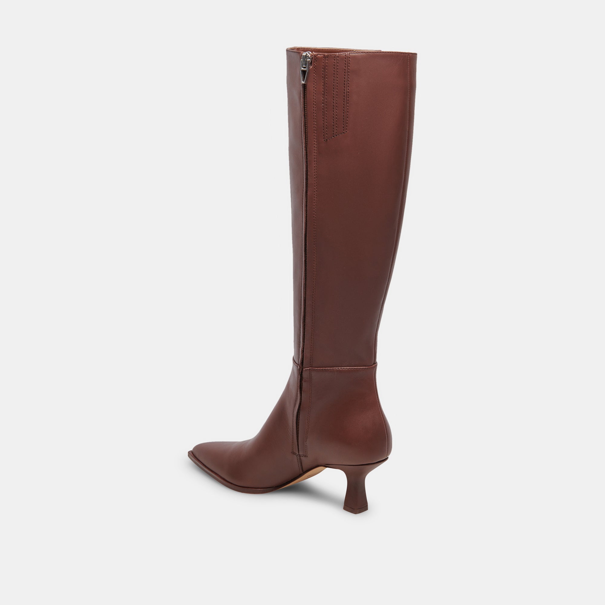 AUGGIE BOOTS Chocolate Leather - Stylish & Comfortable Women's Boots for Fall & Winter Fashion | Perfect for Casual Outfits, Work & Outdoor Activities